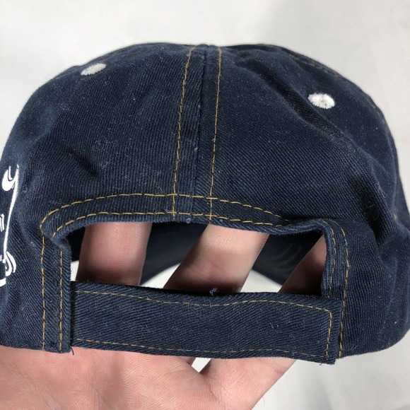 TOPSAIL ISLAND HAT CAP SUN & BEACH ADJUSTABLE DISTRESSED ONE SIZE FITS MOST OSFM - Picture 10 of 14